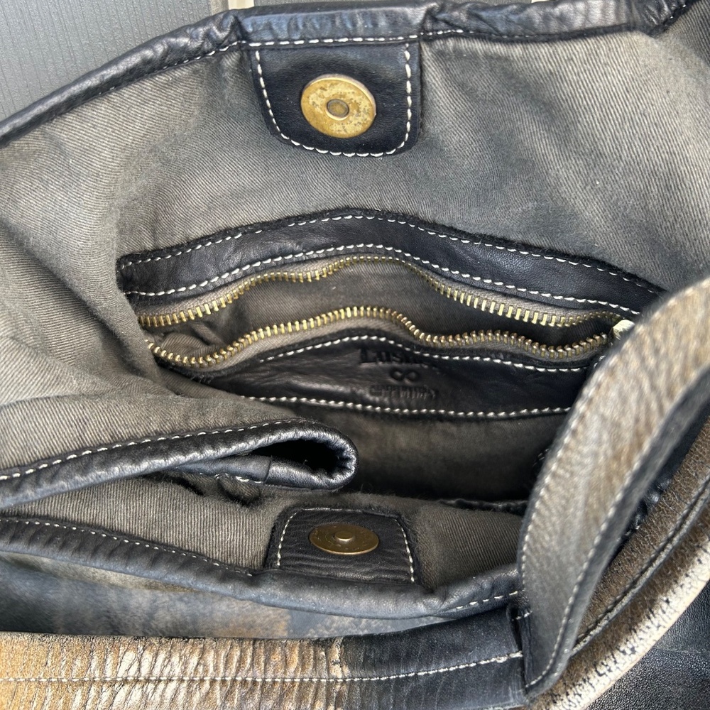 Lusher Soft & Slouchy Hobo - Black Raw Onyx - Sold Out - Picture 10 of 10